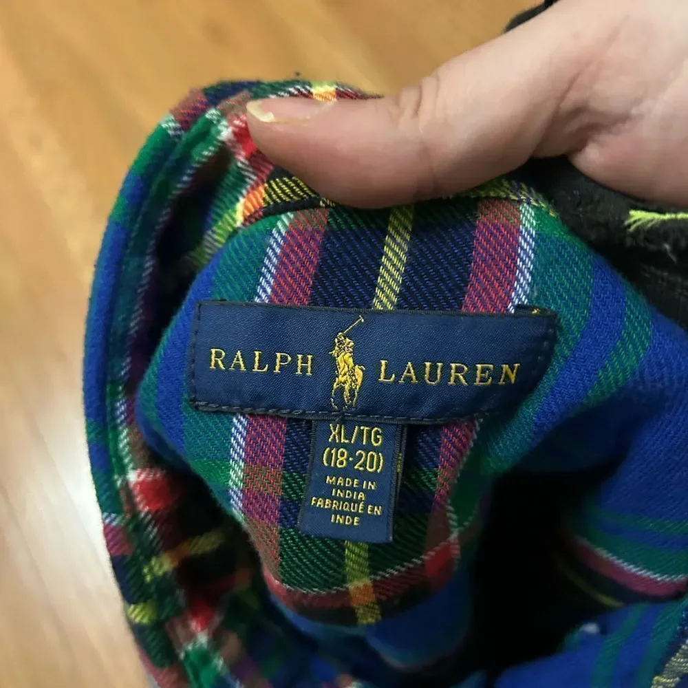 Boys Ralph Lauren Plaid Flannel Shirt